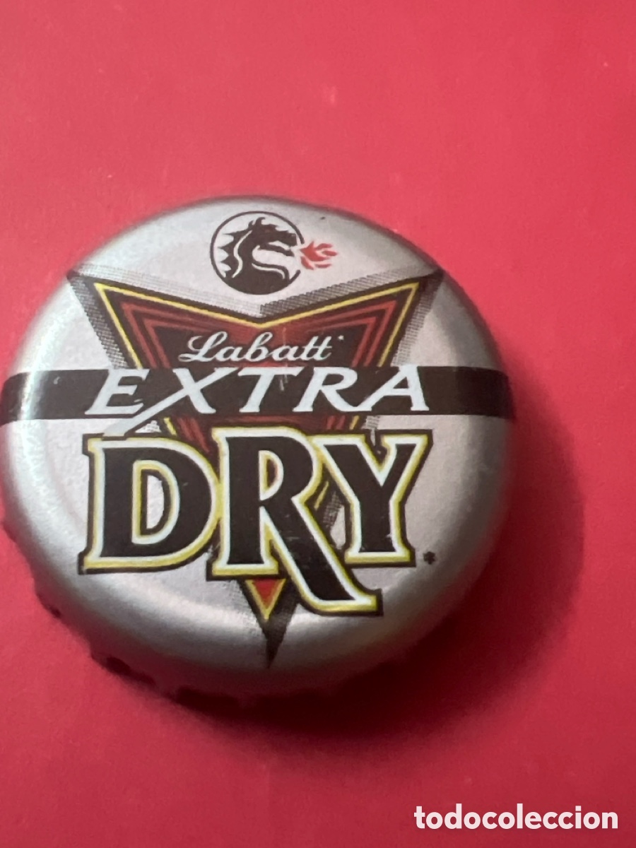 Coleccionismo de cervezas: T4/X115/F6. CHAPA CERVEZA - Labatt Extra Dry - Canad&aacute;