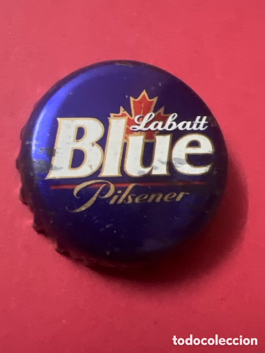 Coleccionismo de cervezas: T4/X115/K3. CHAPA CERVEZA - Labatt Blue Pilsener - CANAD&Aacute;