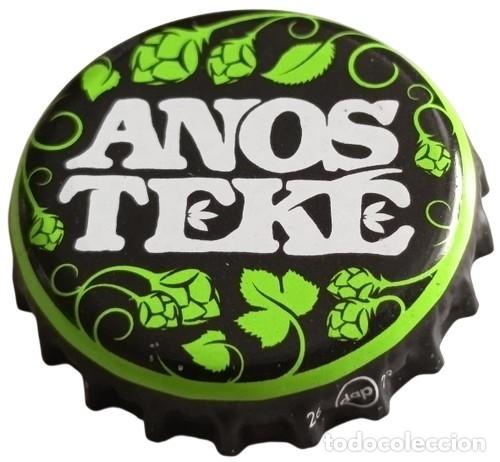 Coleccionismo de cervezas: Francia Capsule de Bi&egrave;re Beer Crown Cap Anostek&eacute; Blonde Brasserie du Pays Flamand RP950 tap&oacute;n corona