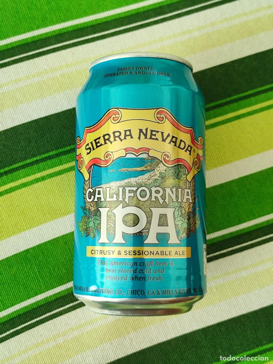 Coleccionismo de cervezas: LATA VACIA CERVEZA - SIERRA NEVADA CALIFORNIA IPA - USA UK IRELAND