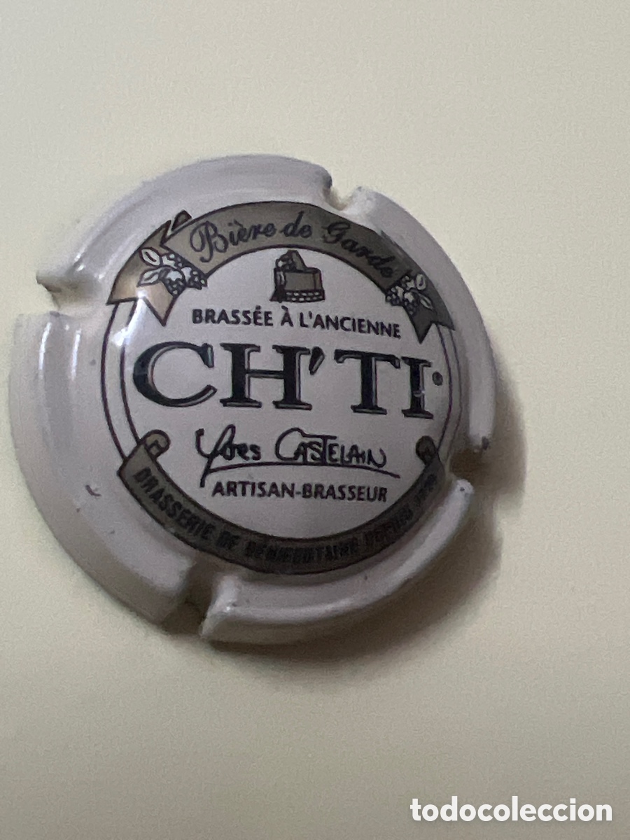 Coleccionismo de cervezas: T4/X115/N1. CHAPA CERVEZA 1/4