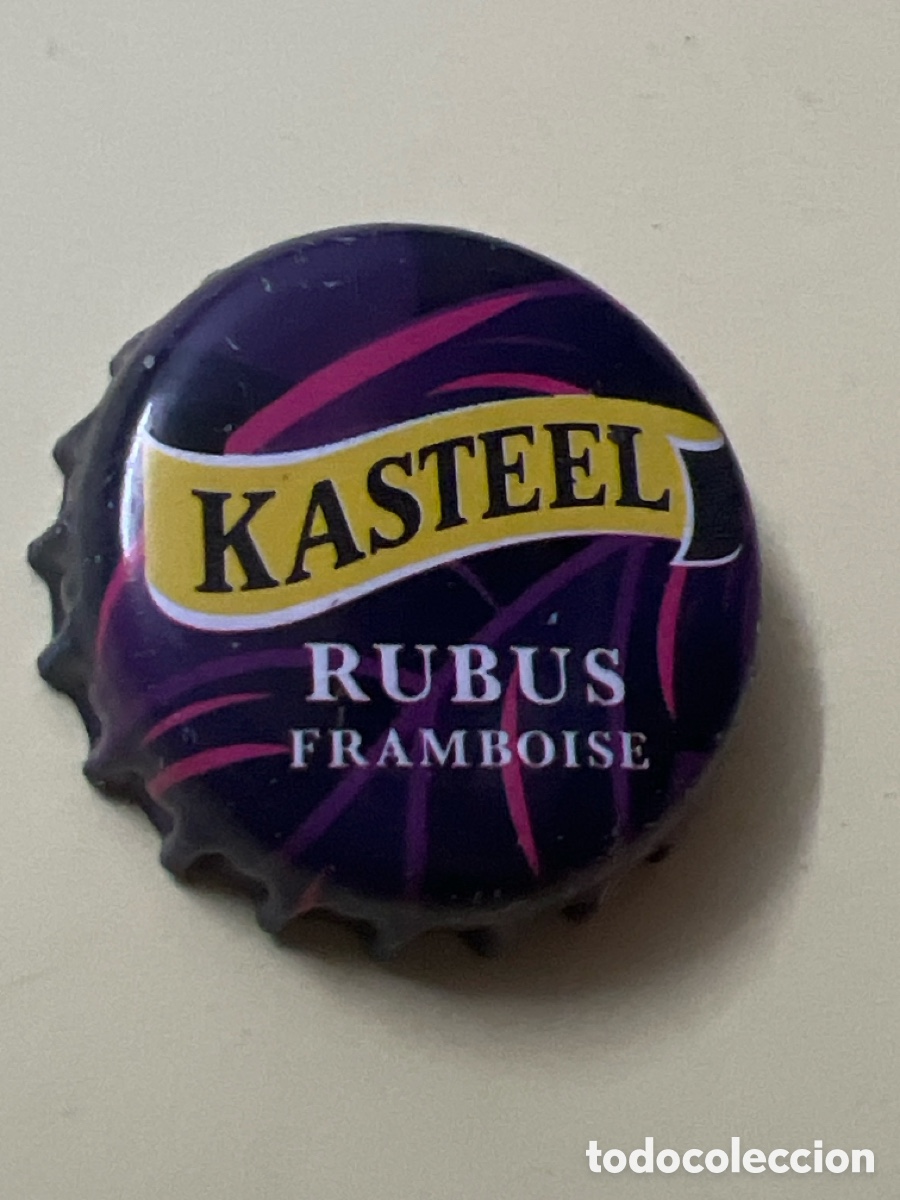 Coleccionismo de cervezas: T4/X115/P1. CHAPA CERVEZA - Kasteel Rubus Framboise - B&Eacute;LGICA