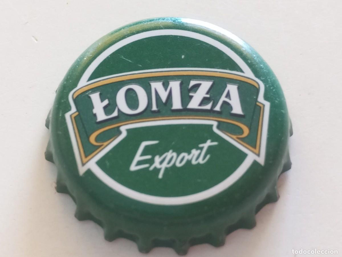 Coleccionismo de cervezas: Chapa tap&oacute;n corona de la cerveza polaca LOMZA EXPORT