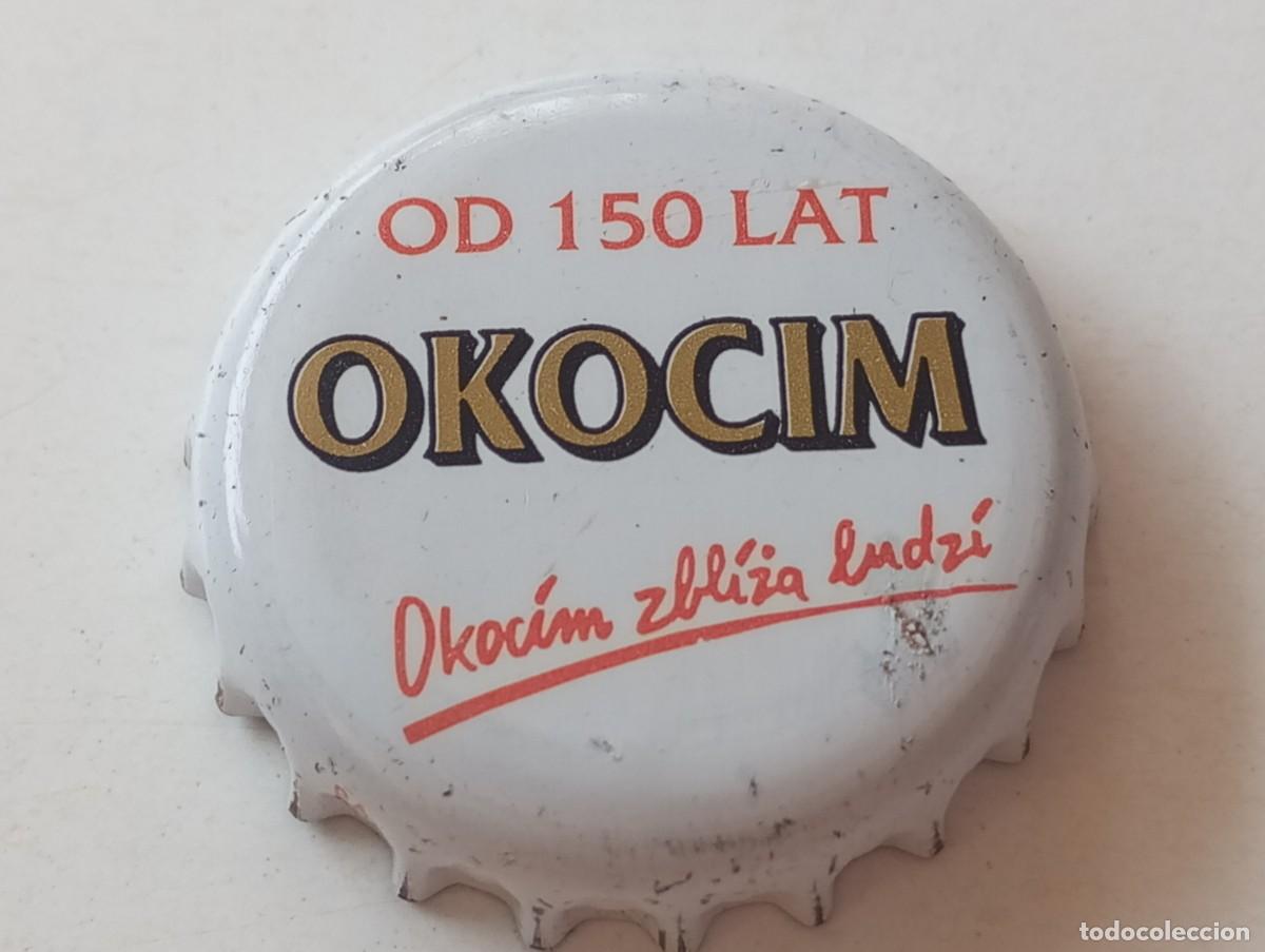 Coleccionismo de cervezas: Chapa tap&oacute;n corona de la cerveza polaca OKOCIM OD 150 LAT