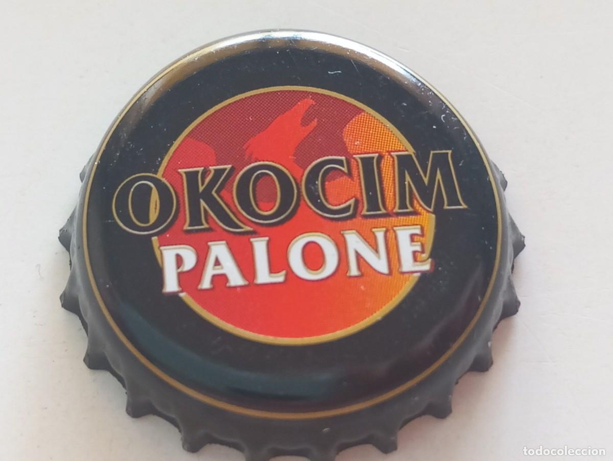 Coleccionismo de cervezas: Chapa tap&oacute;n corona de la cerveza polaca OKOCIM PALONE