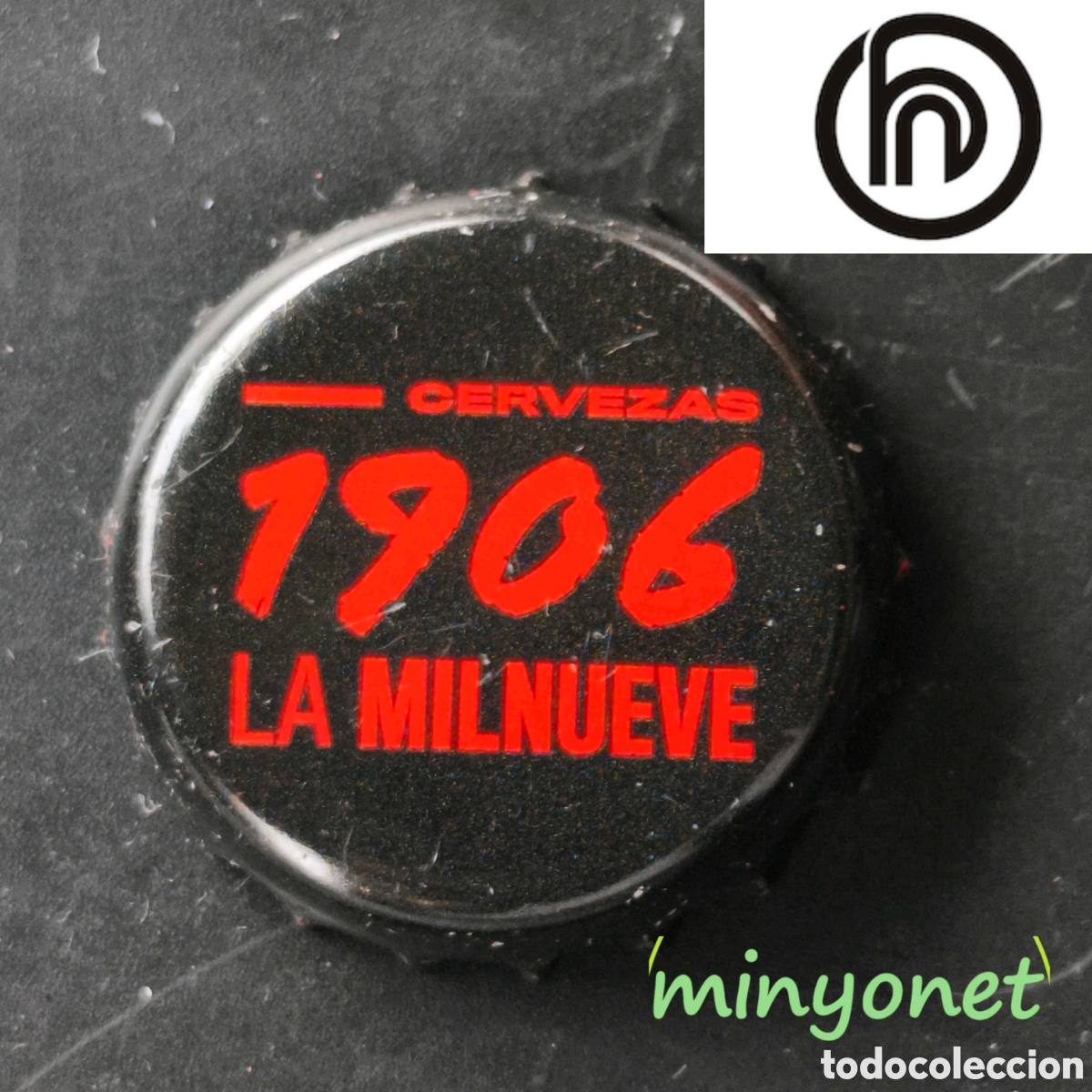 Coleccionismo de cervezas: Chapa o Tapon corona Cerveza 1906