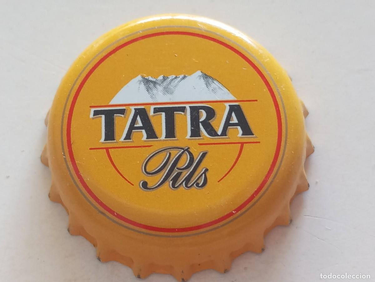 Coleccionismo de cervezas: Chapa tap&oacute;n corona de la cerveza polaca TATRA PILS
