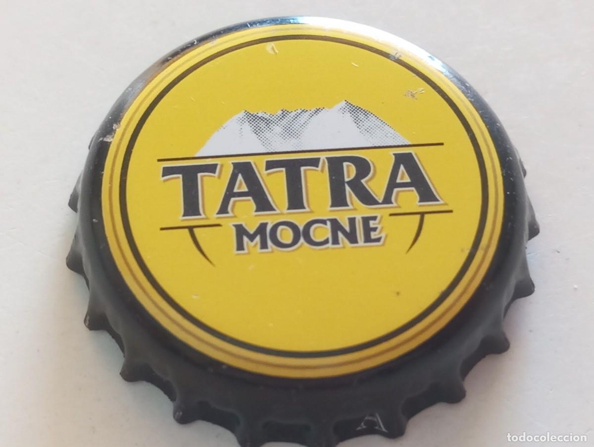 Coleccionismo de cervezas: Chapa tap&oacute;n corona de la cerveza polaca TATRA MOCNE