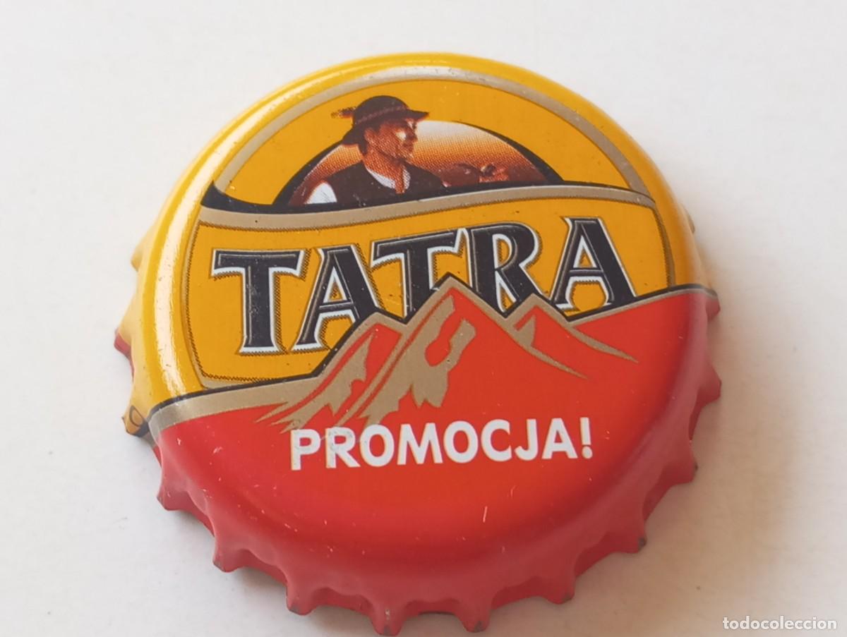 Coleccionismo de cervezas: Chapa tap&oacute;n corona de la cerveza polaca TATRA PROMOCJA!