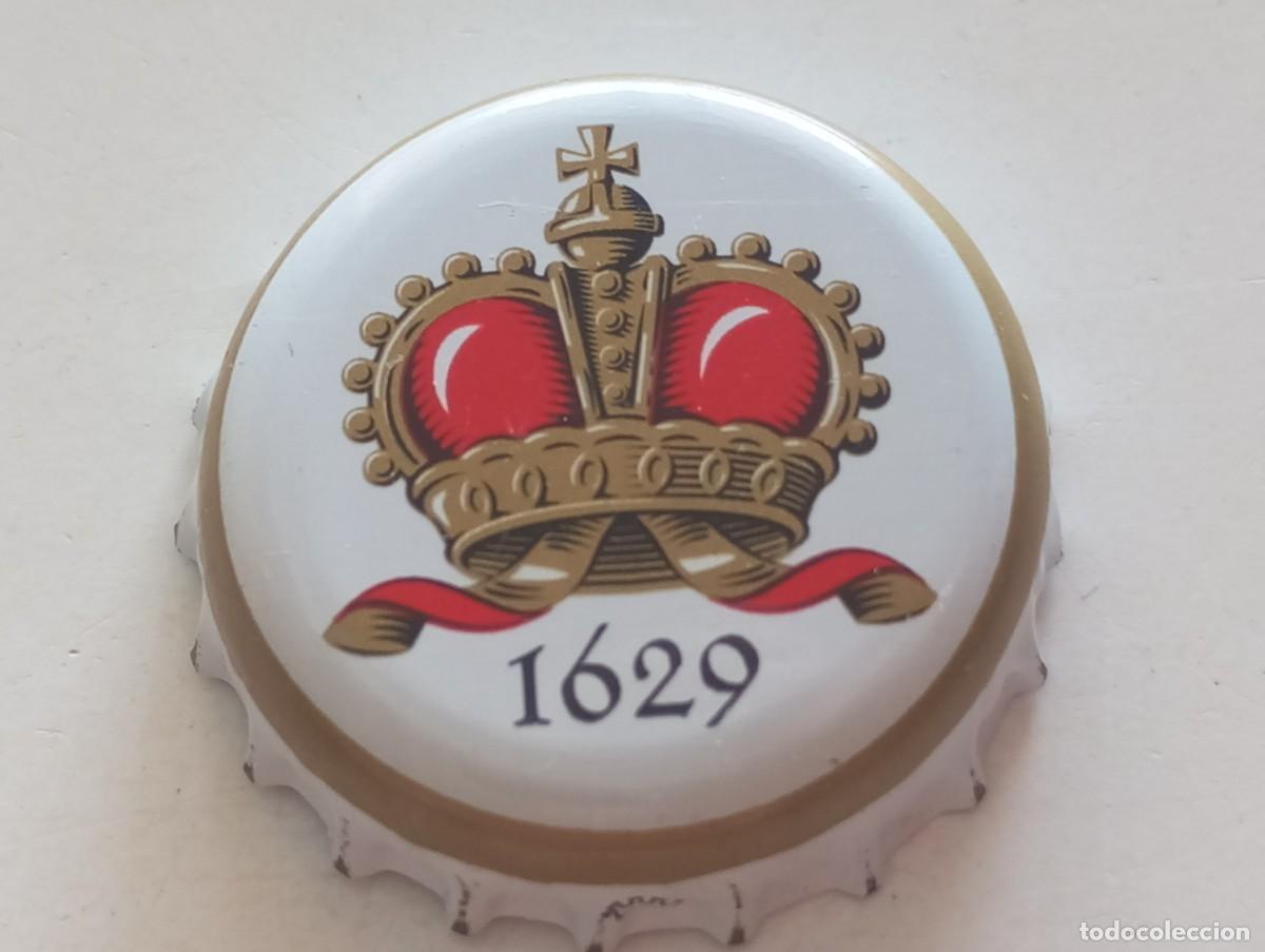Coleccionismo de cervezas: Chapa tap&oacute;n corona de la cerveza polaca TYSKIE 1629