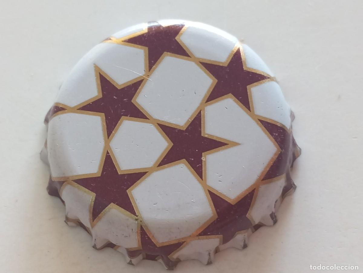 Coleccionismo de cervezas: Chapa tap&oacute;n corona de la cerveza polaca WARKA (en el interior: FINAL)