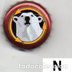 Coleccionismo de cervezas: chapa - cerveza - RUSIA - Bely Medwed Krepkoe