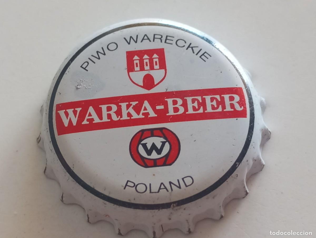 Coleccionismo de cervezas: Chapa tap&oacute;n corona de la cerveza polaca WARKA-BEER PIWO WARECKIE - POLAND