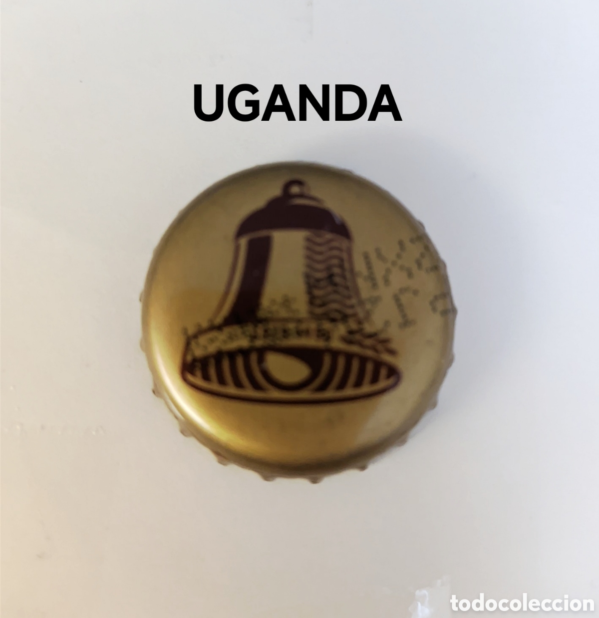 Coleccionismo de cervezas: Chapa tap&oacute;n corona de Uganda