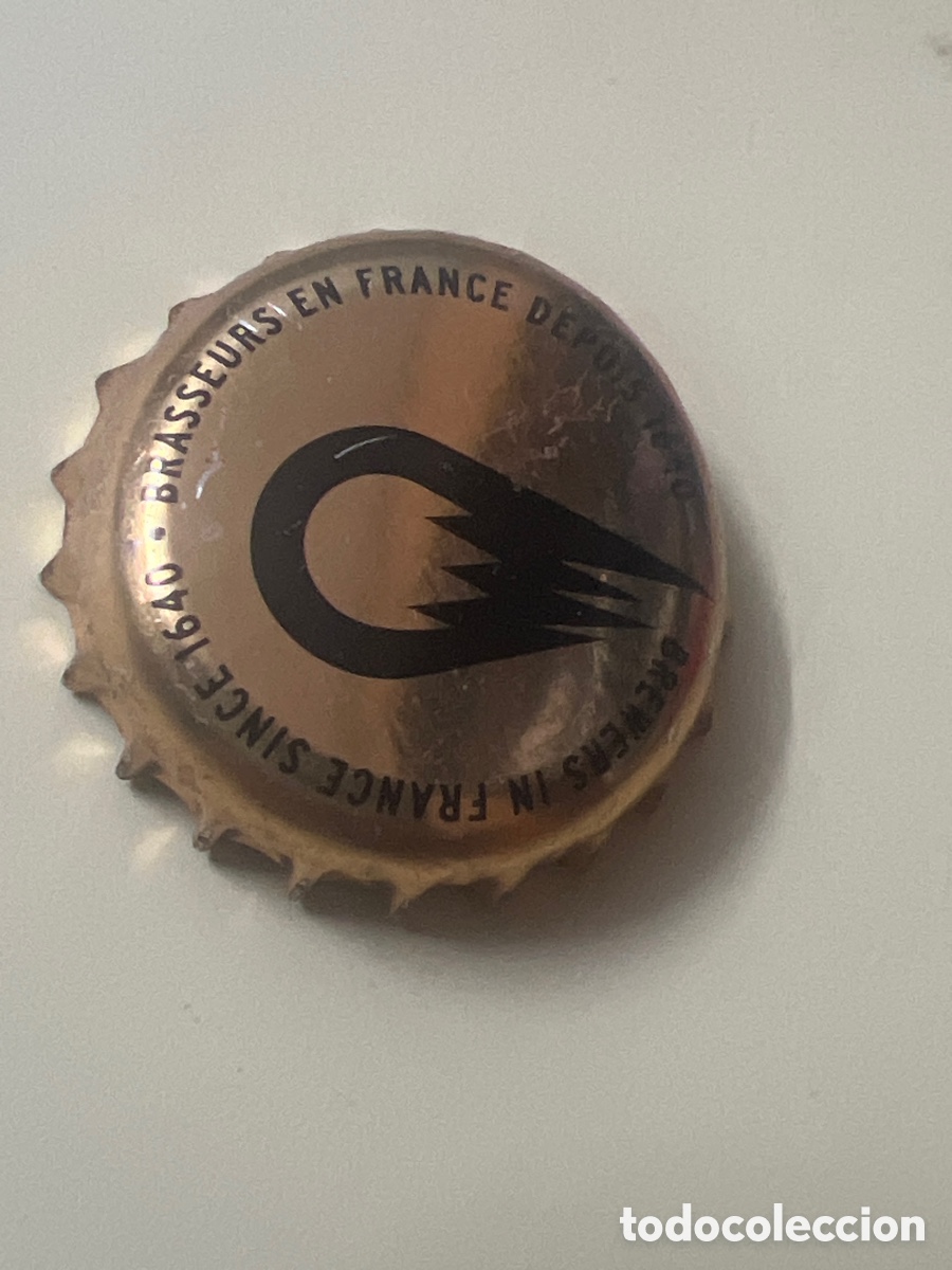 Coleccionismo de cervezas: T4/X114/A1. CHAPA CERVEZA - BREWERS IN FRANCE SINCE 1640 BRASSEURS EN FRANCE DEPUIS 1640
