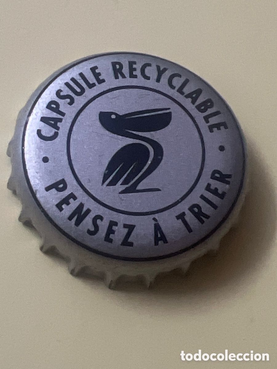 Coleccionismo de cervezas: T4/X114/B2. CHAPA CERVEZA - Capsule Recyclable Pensez &agrave; Trier