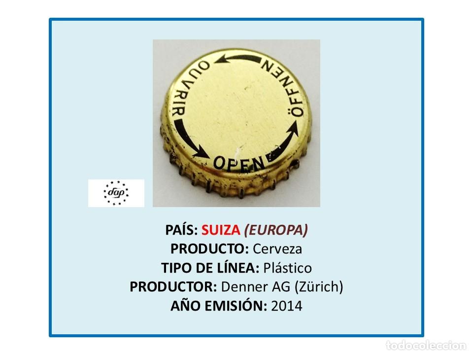 Coleccionismo de cervezas: TAPON CORONA CAPSULA CHAPA CERVEZA DENNER (SUIZA)