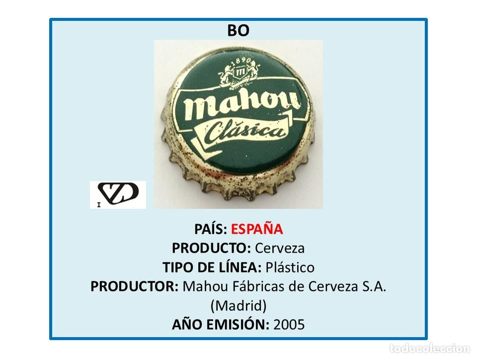 Coleccionismo de cervezas: TAPON CORONA CAPSULA CHAPA CERVEZA MAHOU CL&Aacute;SICA (ESPA&Ntilde;A)
