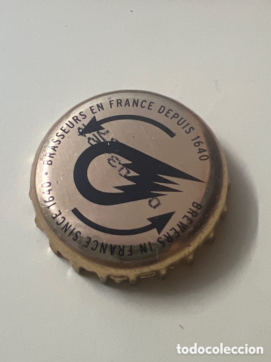 Coleccionismo de cervezas: T4/X114/E2. CHAPA CERVEZA - BREWERS IN FRANCE SINCE 1640 BRASSEURS EN FRANCE DEPUIS 1640