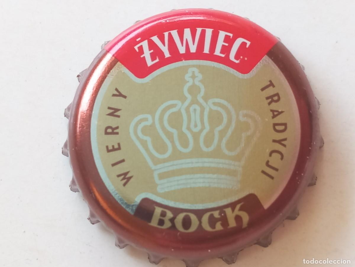 Coleccionismo de cervezas: Chapa tap&oacute;n corona de la cerveza polaca ZYWIEC BOCK - WIERNY TRADYCJI