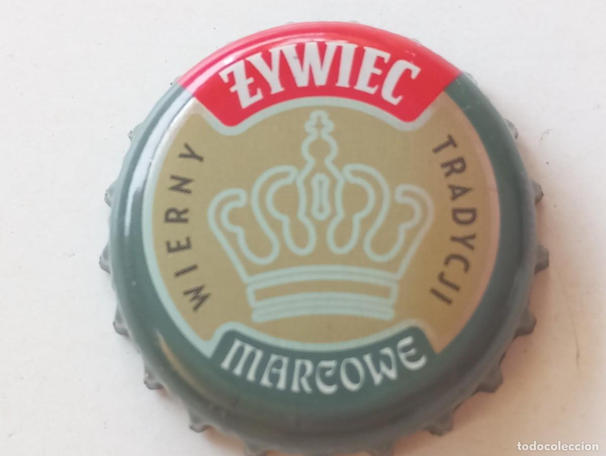Coleccionismo de cervezas: Chapa tap&oacute;n corona de la cerveza polaca ZYWIEC MARCOWE - WIERNY TRADYCJI