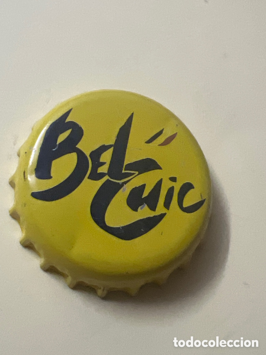 Coleccionismo de cervezas: T4/X114/F1. CHAPA CERVEZA - B&Eacute;LGICA - Bel-Chic
