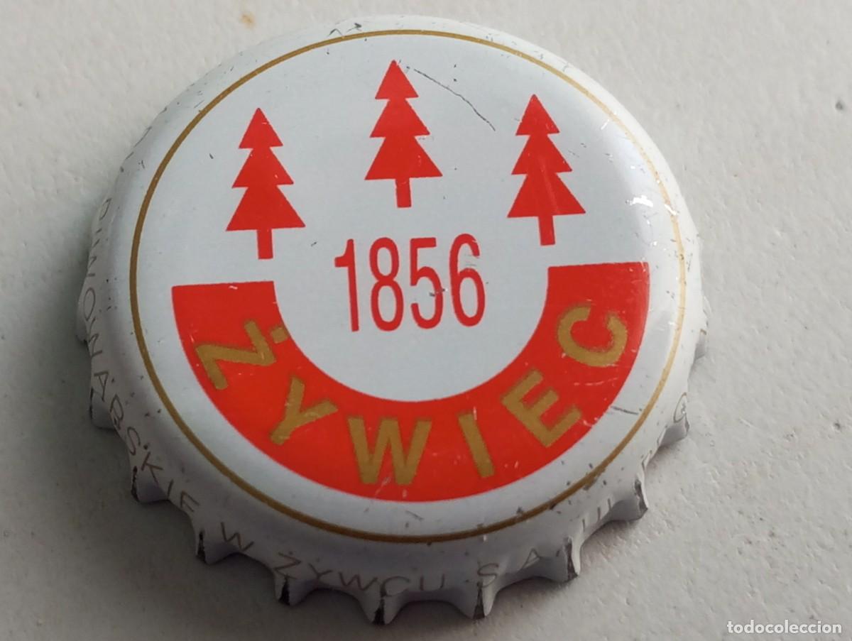 Coleccionismo de cervezas: Chapa tap&oacute;n corona de la cerveza polaca ZYWIEC 1856