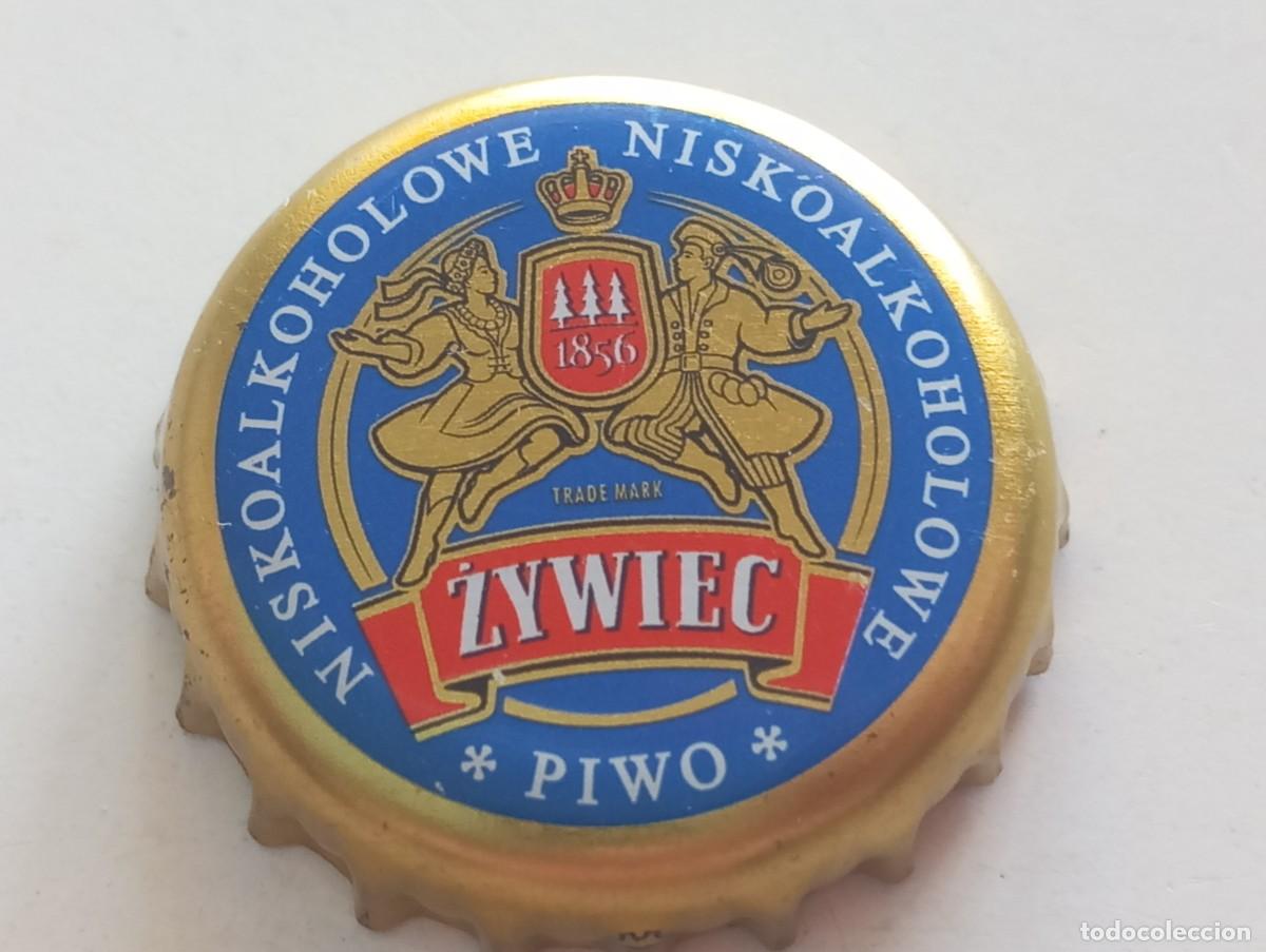 Coleccionismo de cervezas: Chapa tap&oacute;n corona de la cerveza polaca ZYWIEC PIWO - NISKOALKOHOLOWE