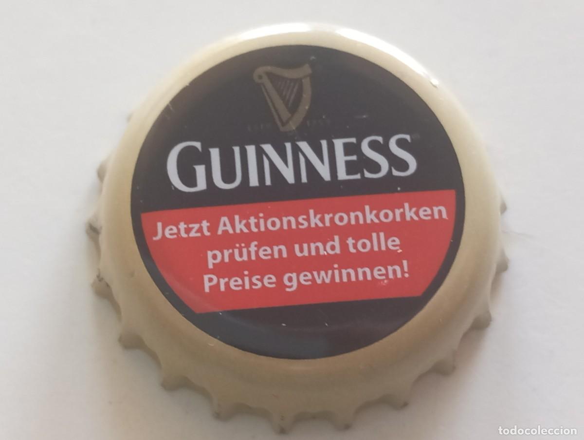 Coleccionismo de cervezas: Chapa tap&oacute;n corona ALEM&Aacute;N cerveza irlandesa GUINNESS JETZT AKTIONSKRONKORKEN PR&Uuml;FEN UND TOLLE ...