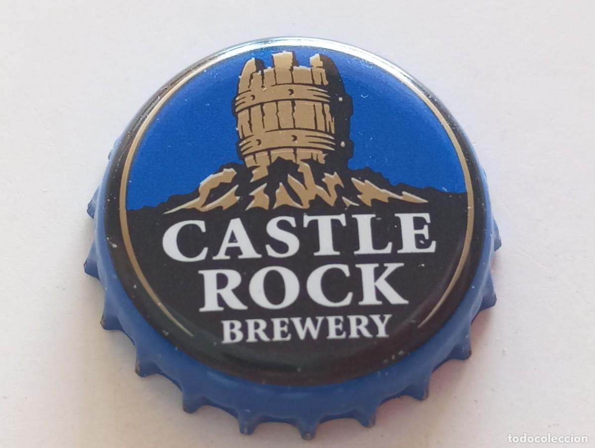 Coleccionismo de cervezas: Chapa tap&oacute;n corona de la cerveza inglesa CASTLE ROCK BREWERY