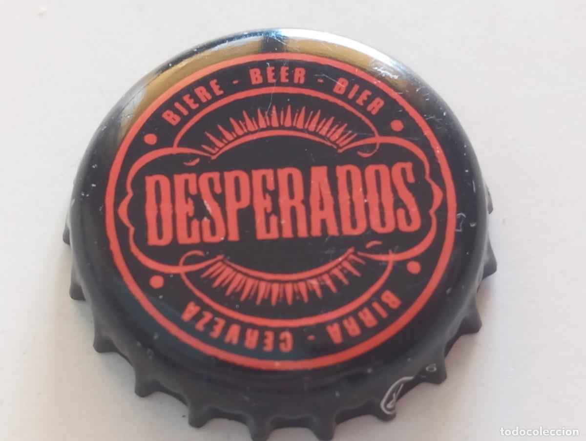 Coleccionismo de cervezas: Chapa tap&oacute;n corona de la cerveza francesa DESPERADOS - BIERE BEER BIER BIRRA CERVEZA