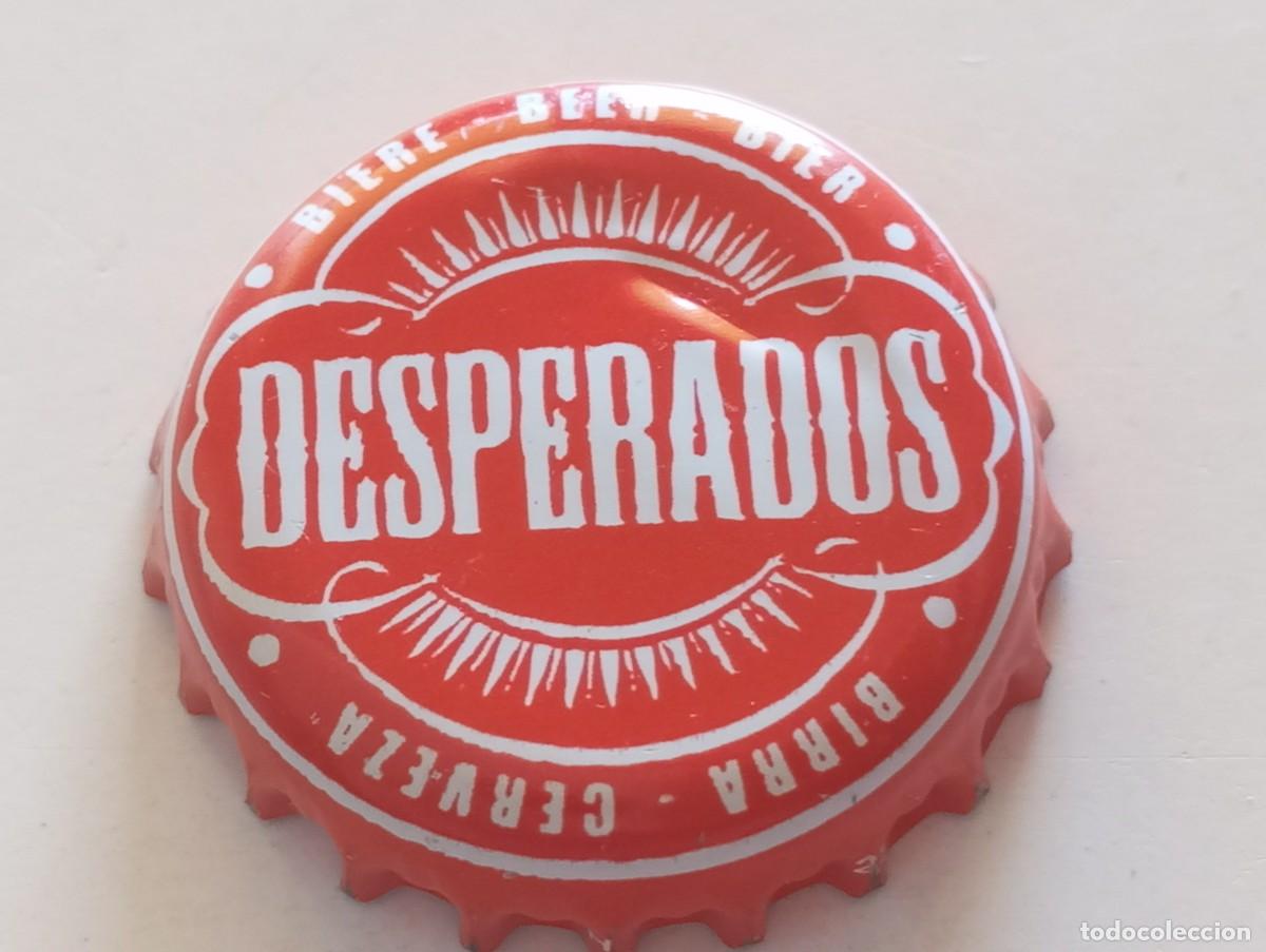 Coleccionismo de cervezas: Chapa tap&oacute;n corona de la cerveza francesa de Pa&iacute;ses Bajos DESPERADOS - BIERE BEER BIER BIRRA CERVEZA