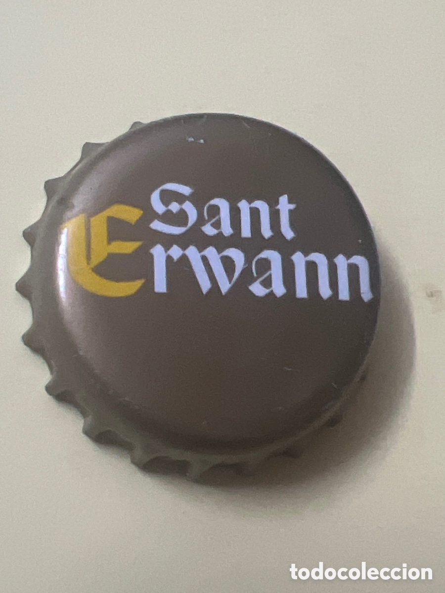 Coleccionismo de cervezas: T4/X114/F6. CHAPA CERVEZA - Sant Erwann - FRANCIA