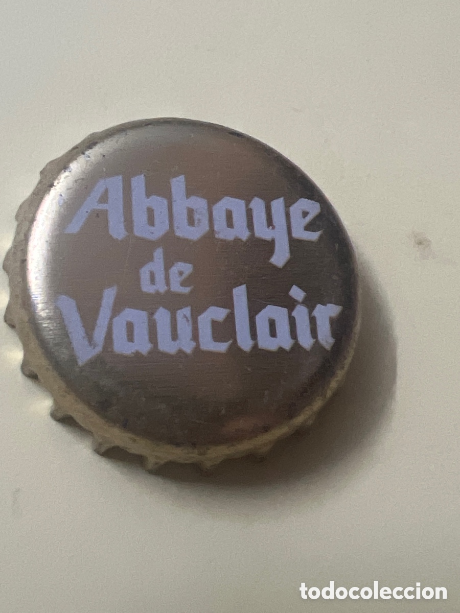Coleccionismo de cervezas: T4/X114/G1. CHAPA CERVEZA - FRANCIA - Abbaye de Vauclair