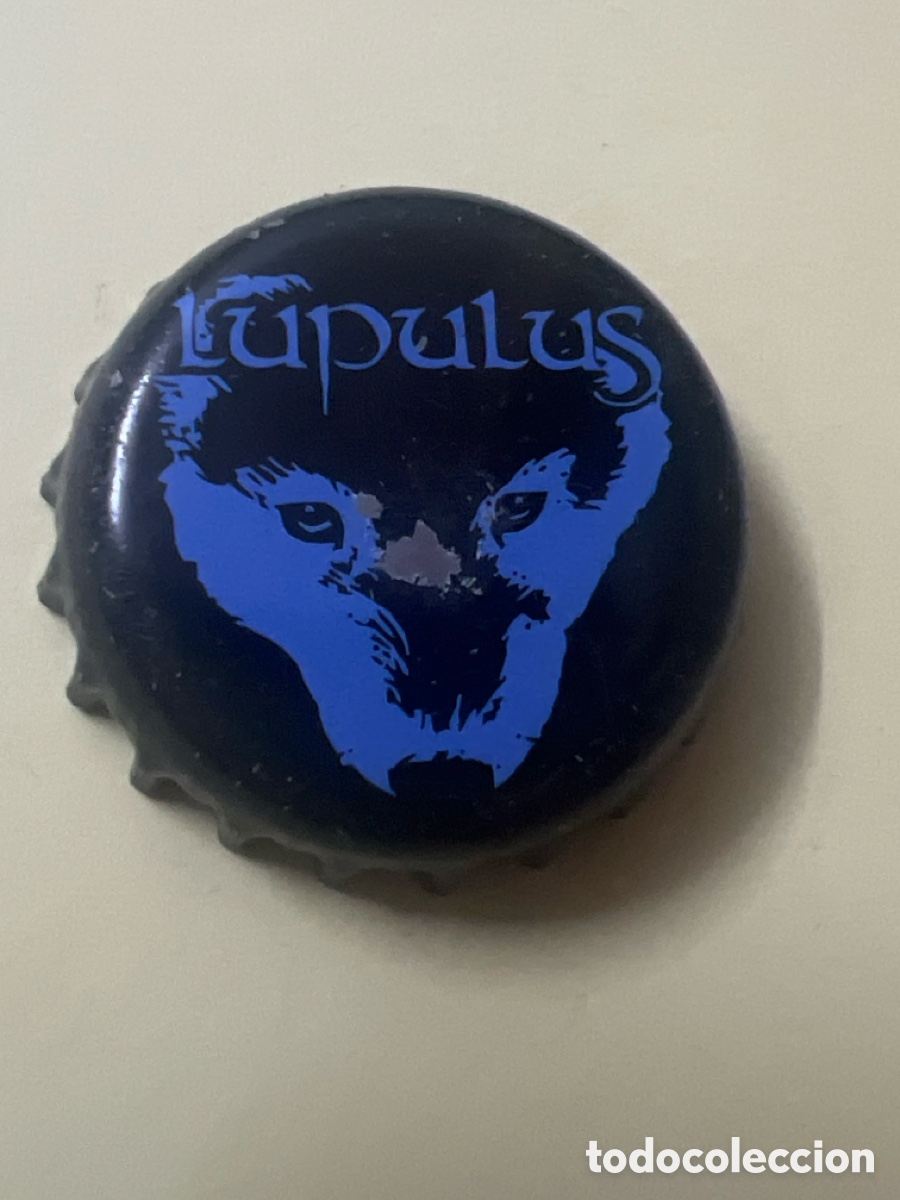 Coleccionismo de cervezas: T4/114/G2. USADA - TAPON CORONA CAPSULA CHAPA CERVEZA LUPULUS (B&Eacute;LGICA)