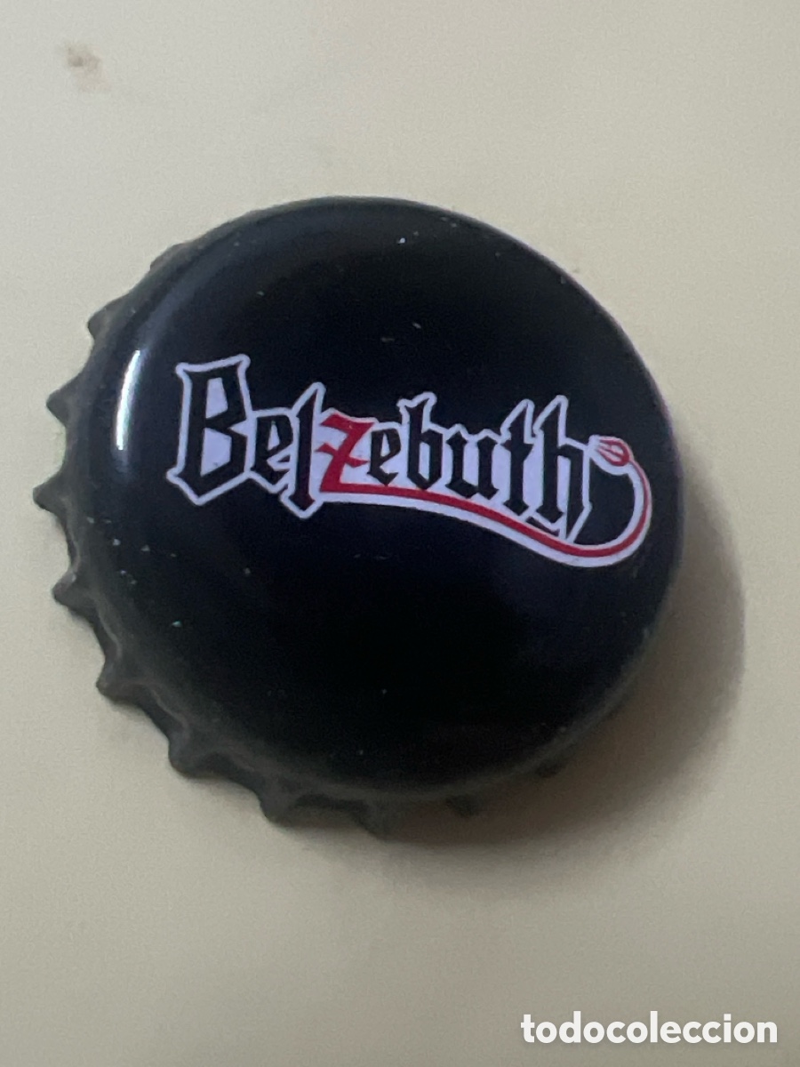 Coleccionismo de cervezas: T4/X114/G5. CHAPA CERVEZA - Belzebuth - FRANCIA