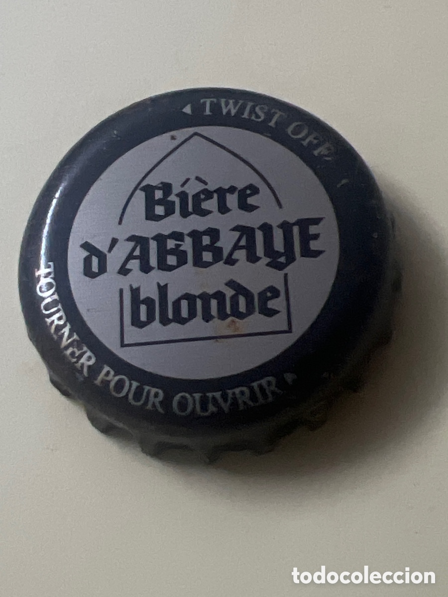 Coleccionismo de cervezas: T4/X114/H3. USADA - CHAPA CERVEZA - FRANCIA - Bi&egrave;re D'abbaye blonde
