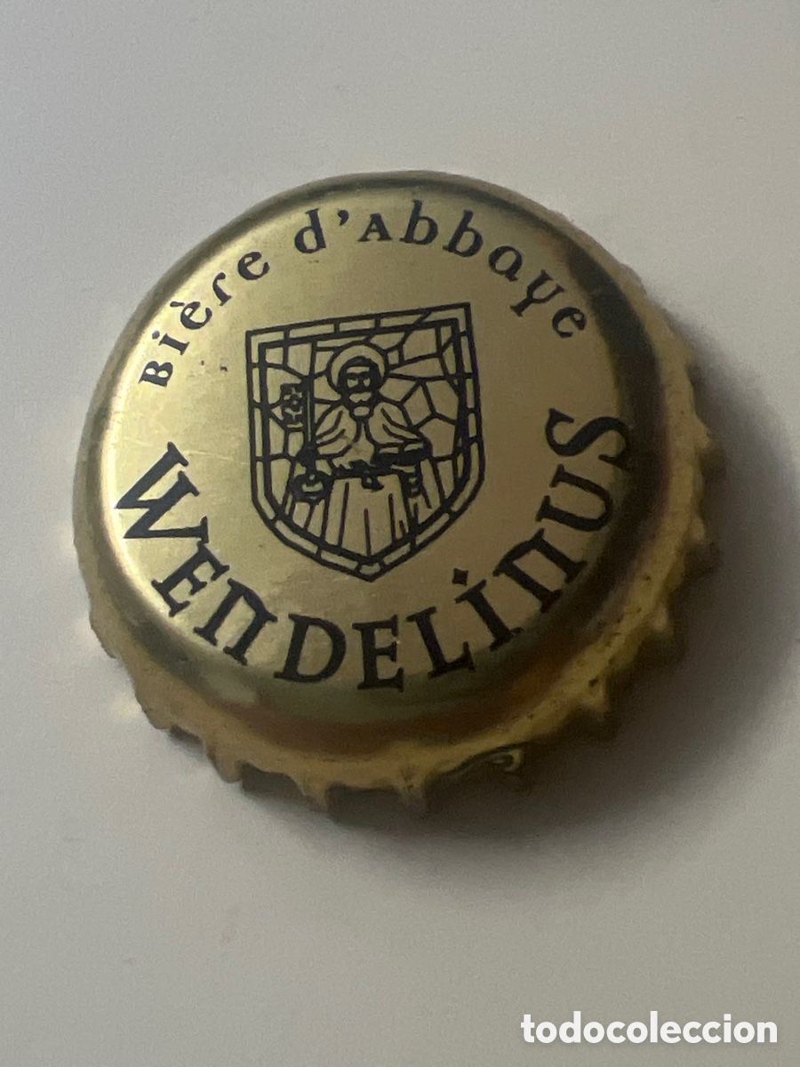 Coleccionismo de cervezas: T4/X114/H4. CHAPA CERVEZA - FRANCIA - Wendelinus bi&egrave;re d'abbaye