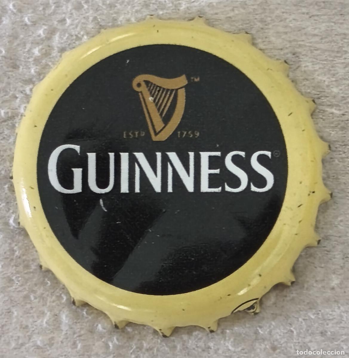 Coleccionismo de cervezas: CHAPA TAPON CORONA CERVEZA - GUINNESS ( 1759 )