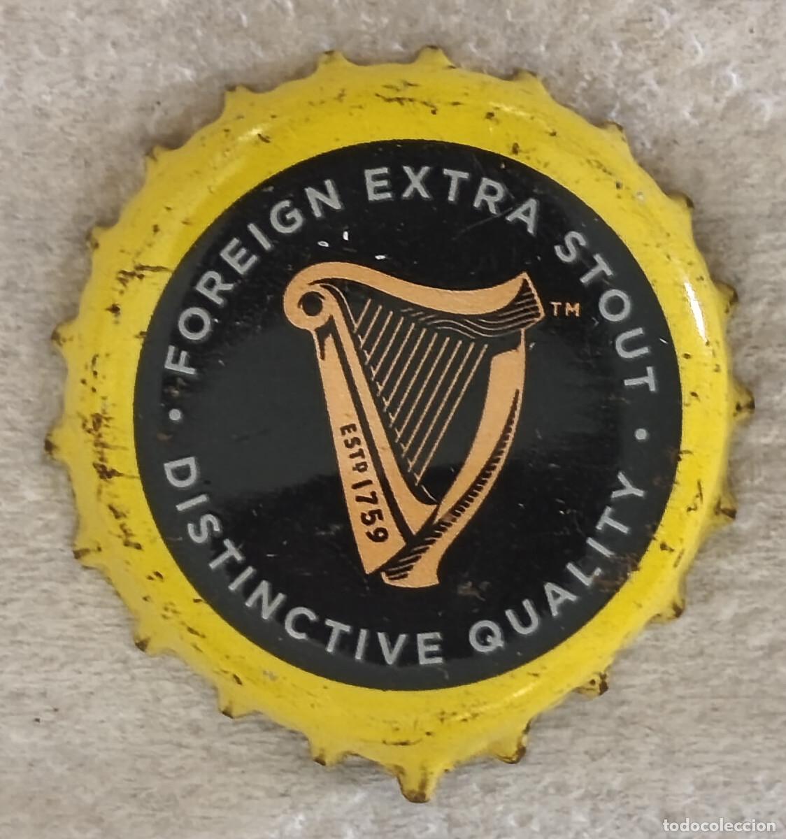 Coleccionismo de cervezas: CHAPA TAPON CORONA CERVEZA - GUINNESS ORIGINAL EXTRA STOUT