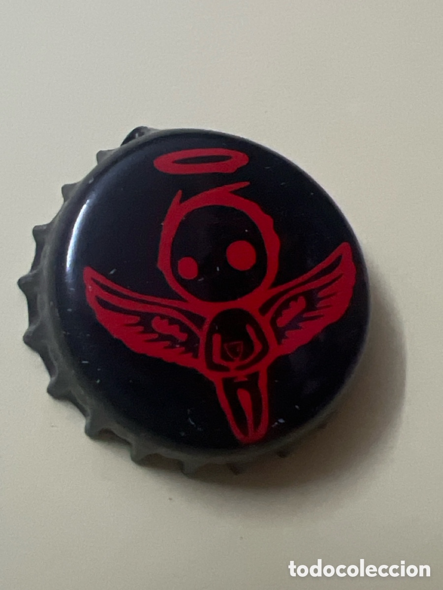 Coleccionismo de cervezas: T4/X114/N1. CHAPA CERVEZA - capsule bi&egrave;re la f&eacute;e torchette brass&eacute;e en france