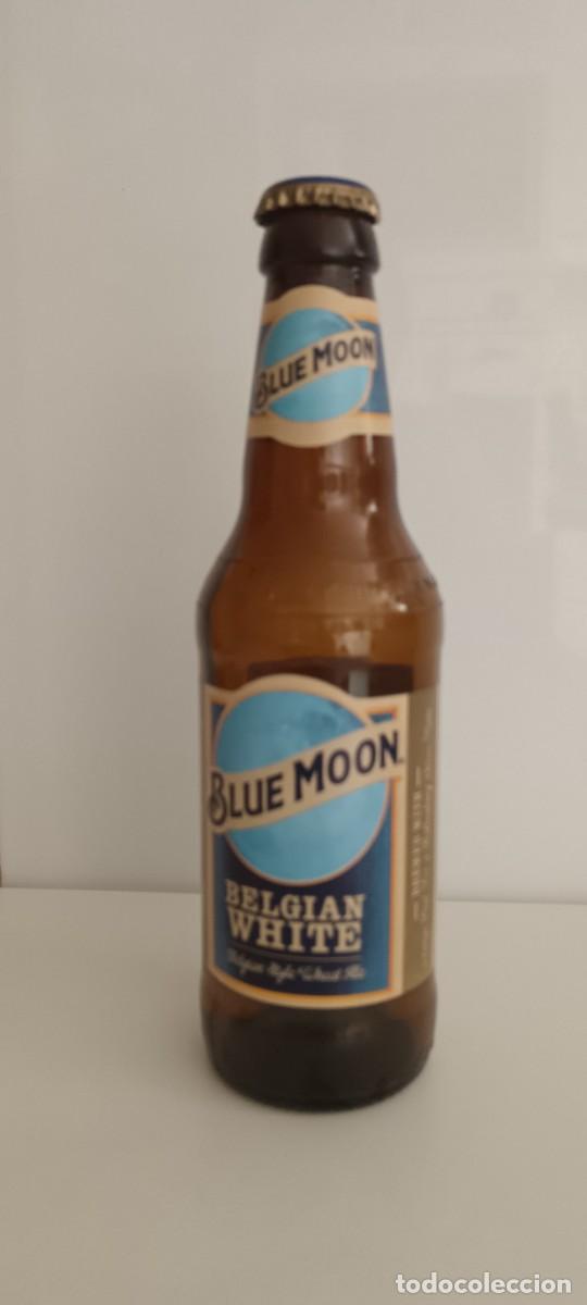 Coleccionismo de cervezas: Cerveza Blue Moo-vacia.