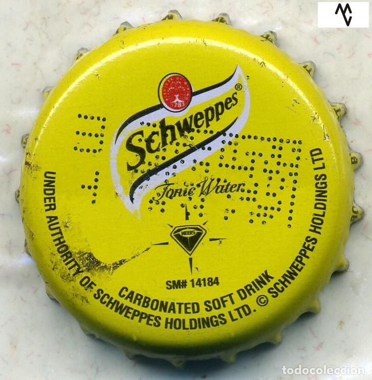 Coleccionismo de cervezas: Chapa SCHWEPPES Tonic Water #14184 xapa kronkorken bottle cap capsule tappi