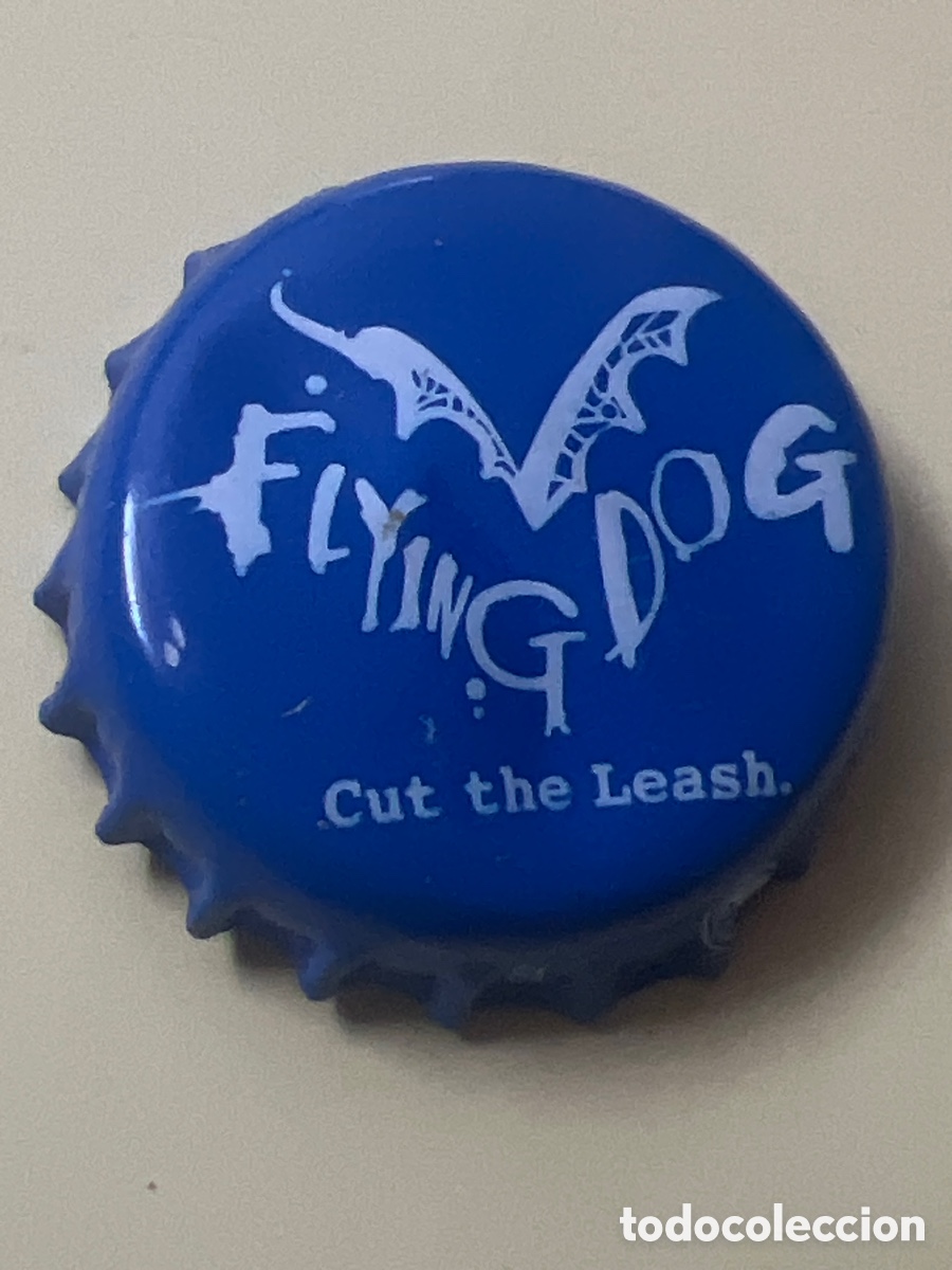 Coleccionismo de cervezas: V225. CHAPA CERVEZA - Flying Dog Cut The Leash - Estados Unidos