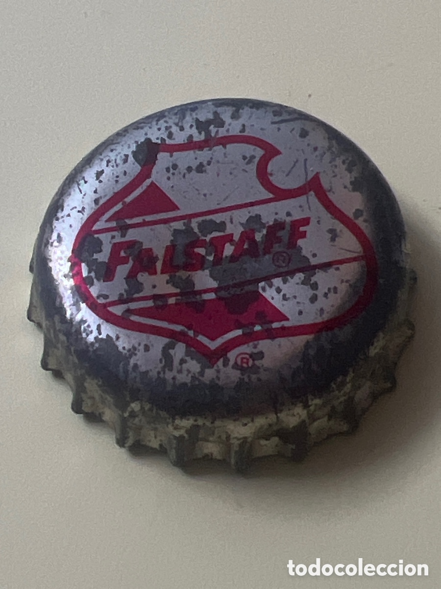 Coleccionismo de cervezas: B735. CHAPA CERVEZA - Falstaff Brewing Corporation BEER cork lined beer bottle cap 1957-1963