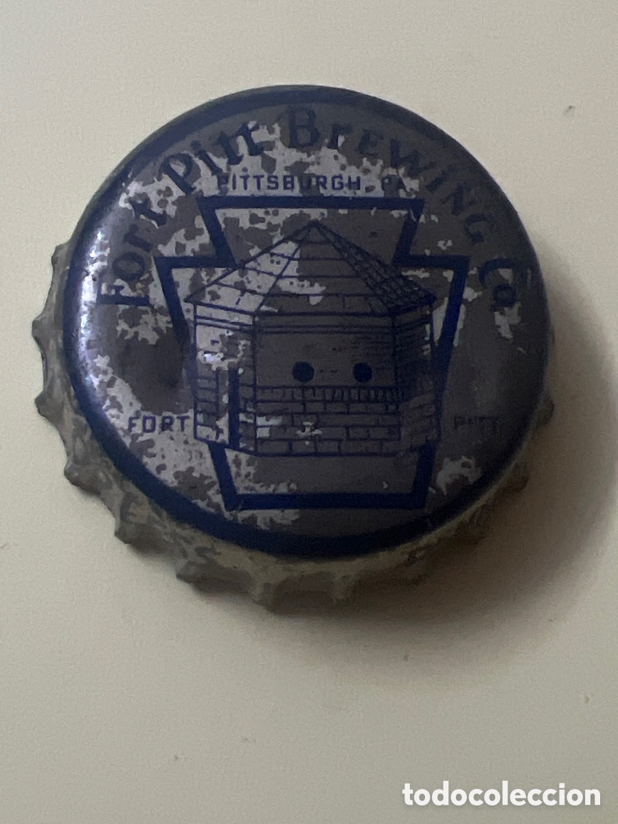 Coleccionismo de cervezas: E1036. CHAPA CERVEZA - Fort Pitt Brewing Co. High Test Pittsburgh, PA. - Estados Unidos