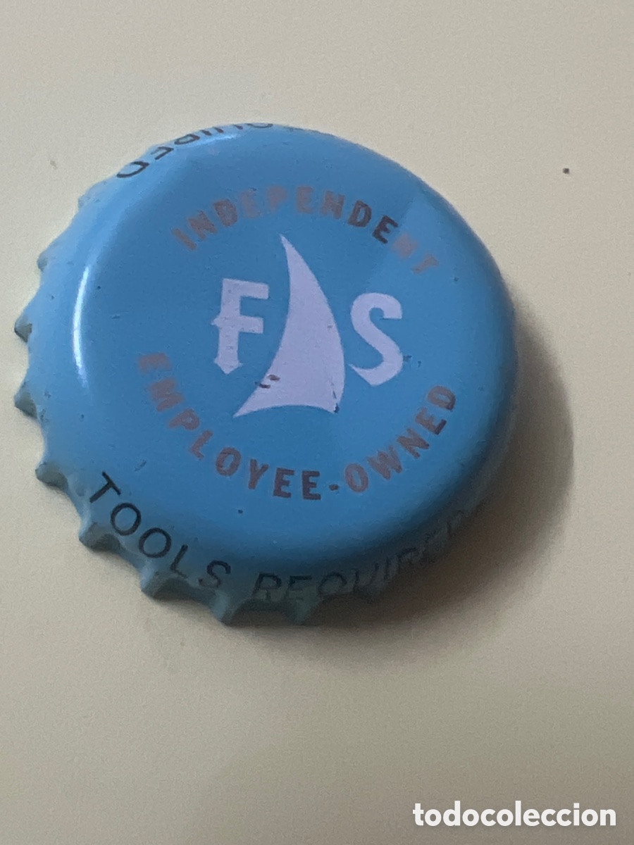 Coleccionismo de cervezas: H355. CHAPA CERVEZA - FS INDEPENDENT EMPLOYEE OWNED - Estados Unidos