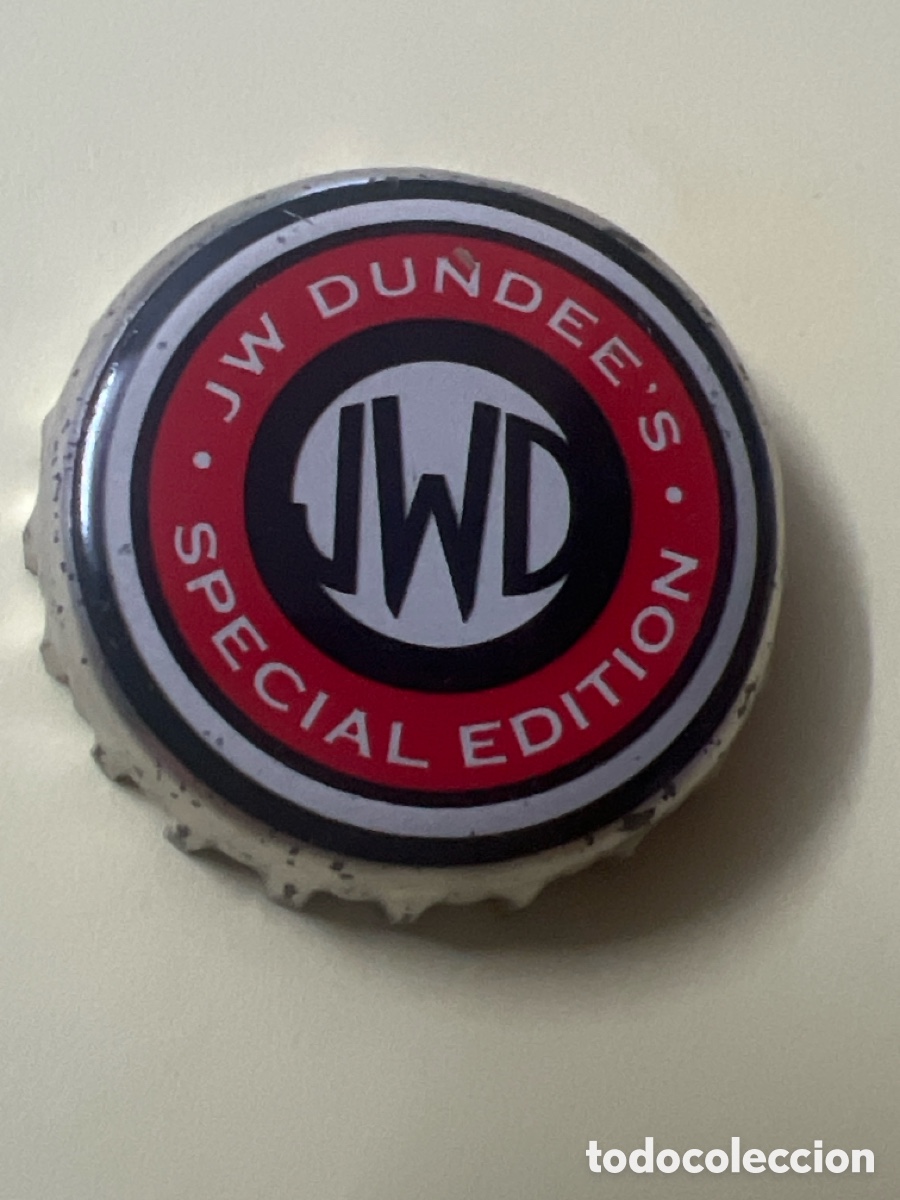 Coleccionismo de cervezas: H549. CHAPA CERVEZA - JW Dundee's Special Edition JWD - Estados Unidos