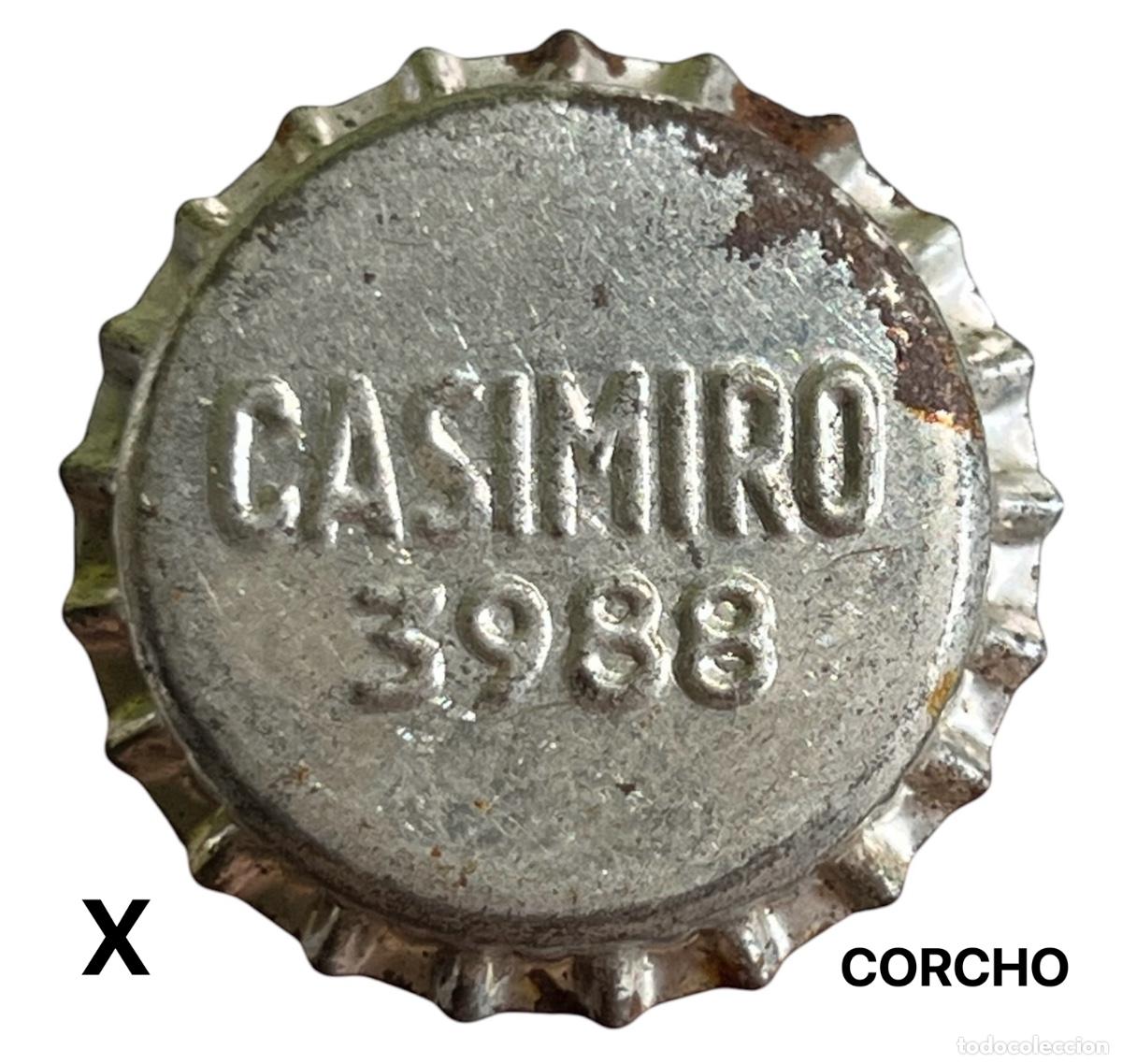 Coleccionismo de cervezas: TAPON CORONA CHAPA BOTTLE CAP KRONKORKEN TAPPI CAPSULE CASIMIRO - CARBALLINO (OURENSE)