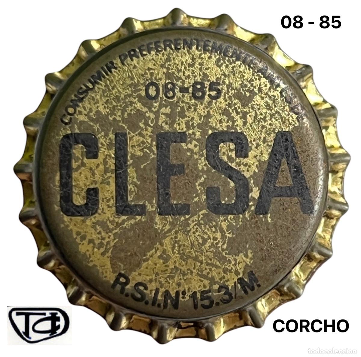 Coleccionismo de cervezas: TAPON CORONA CHAPA BOTTLE CAP KRONKORKEN TAPPI CAPSULE LECHE CLESA 08-85